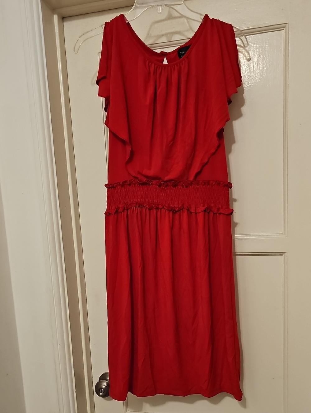 Max & Cleo Vibrant Red Dress S EUC